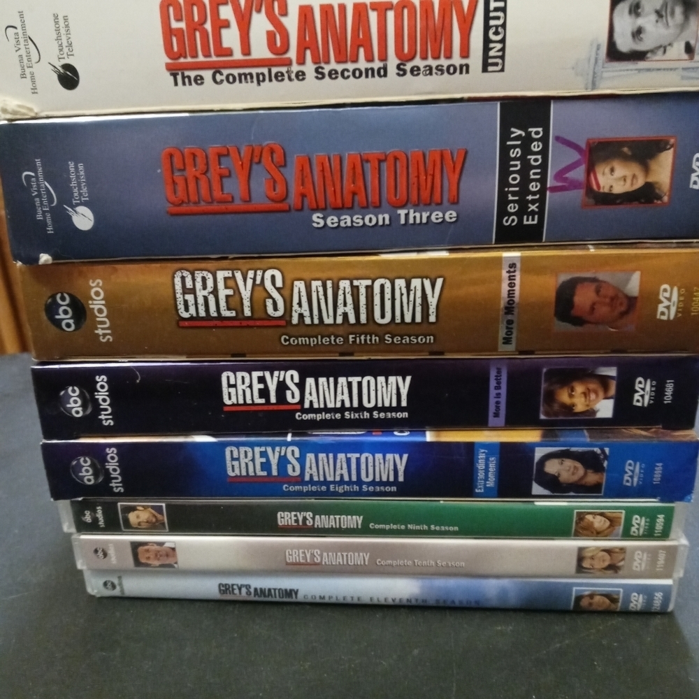 Copy - Grey's anatomy seasons 1 2 3 5 6 8 9 10 11